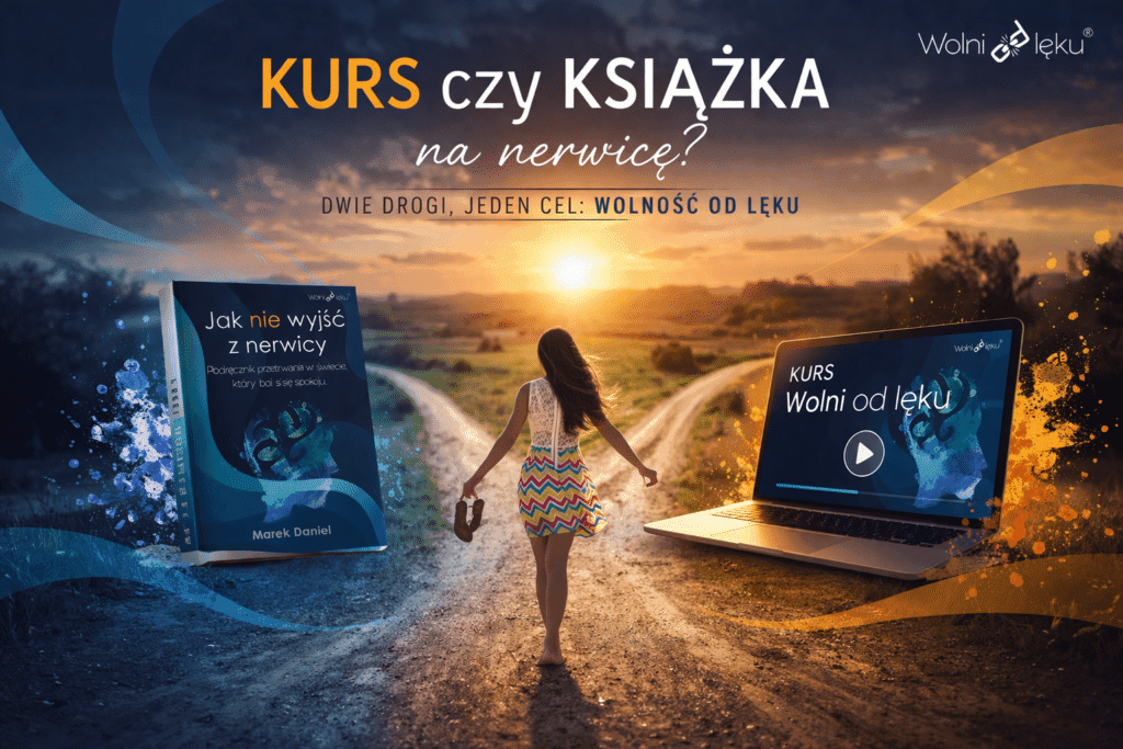 Kurs czy książka na nerwicę — co wybrać?
