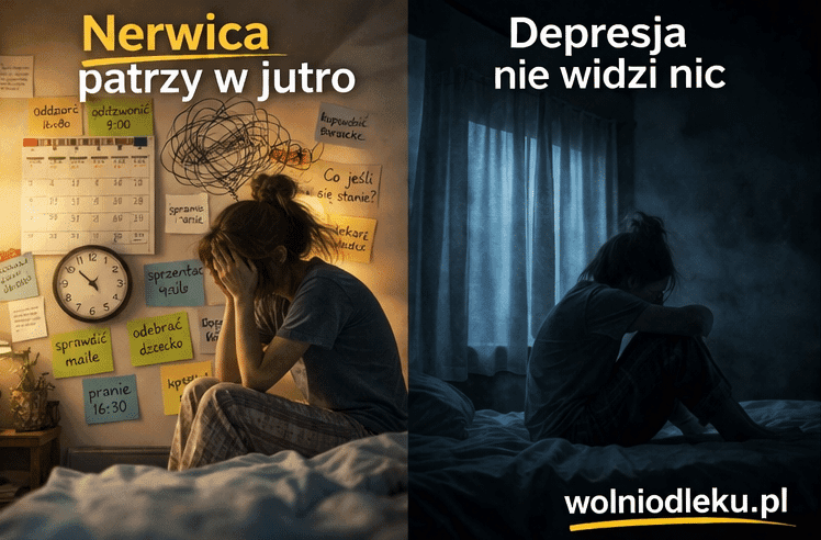 nerwica a depresja